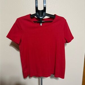 White Stag Vibrant Red Short Sleeve Top